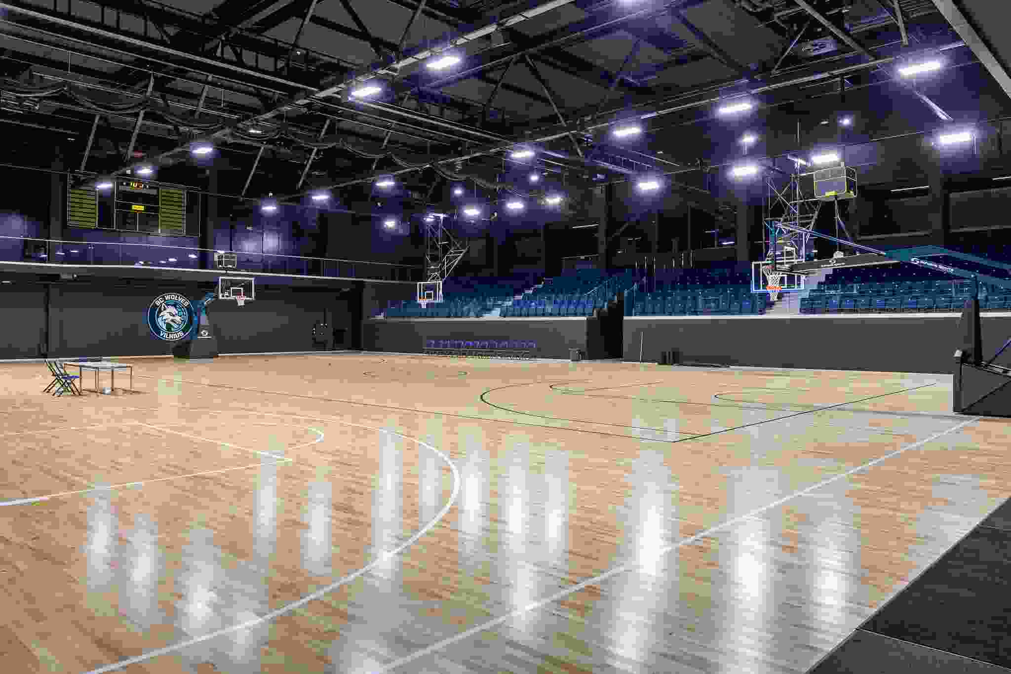 Naujutėlaitis „Wolves Twinsbet“ sporto centras netrukus atvers duris