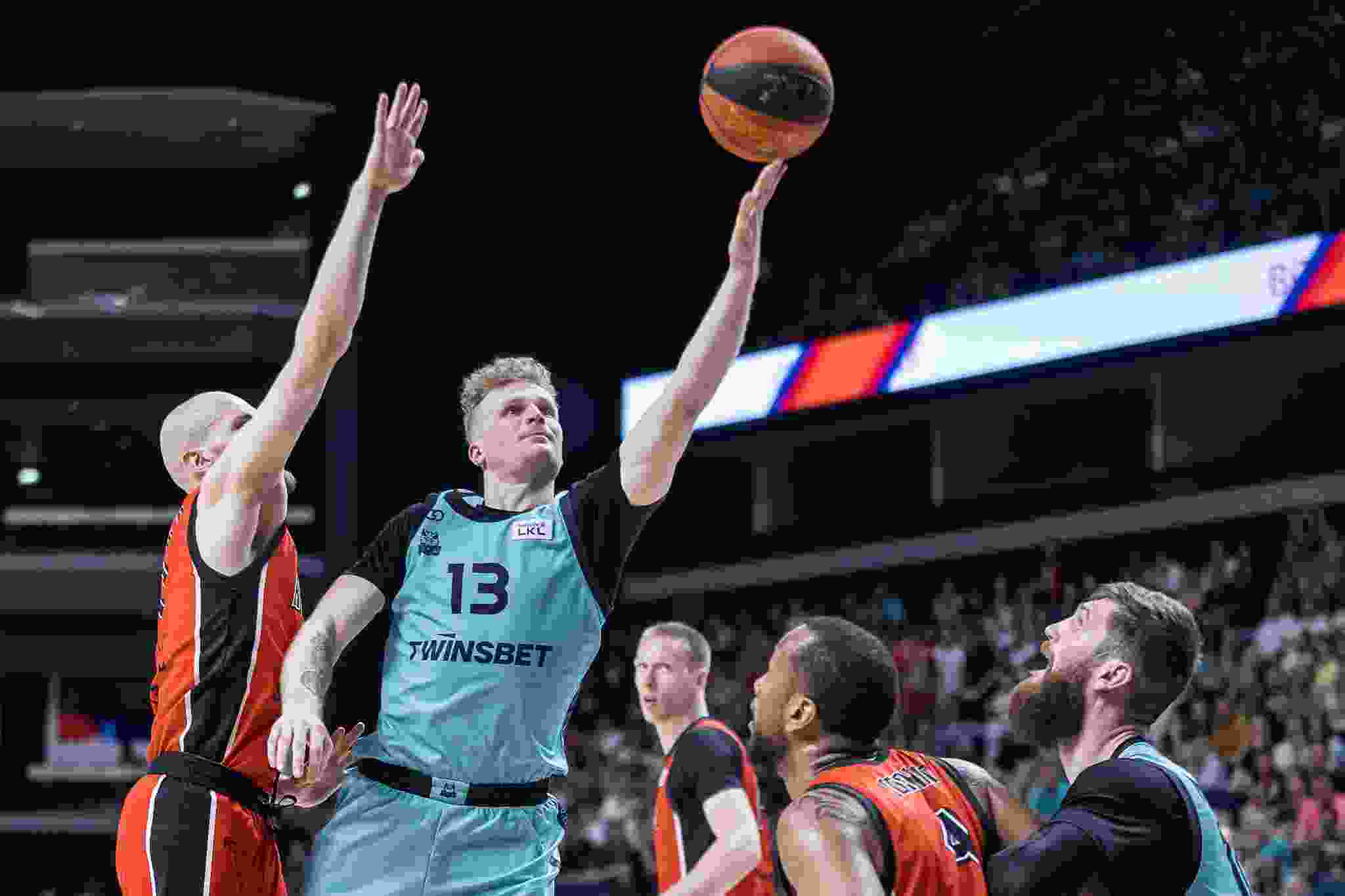 Wolves Twinsbet falter in Game 2, semi-finals series vs BC Rytas now tied 1-1