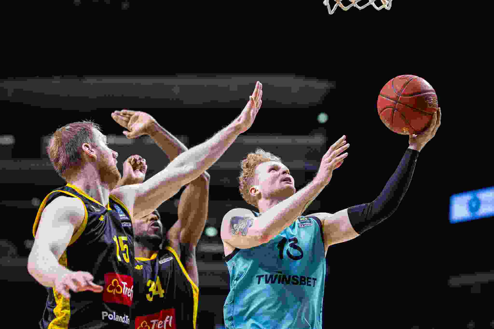 A tough evening in Vilnius: Wolves Twinsbet fall to Trefl Sopot