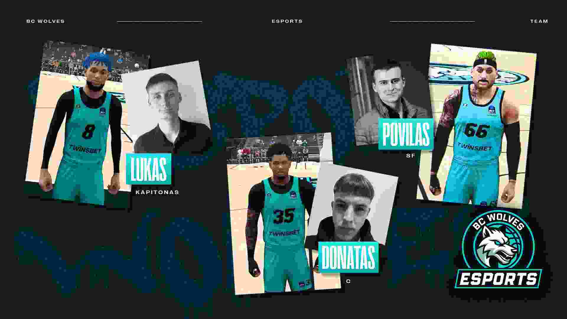 Wolves Twinsbet introduces the first esports team players