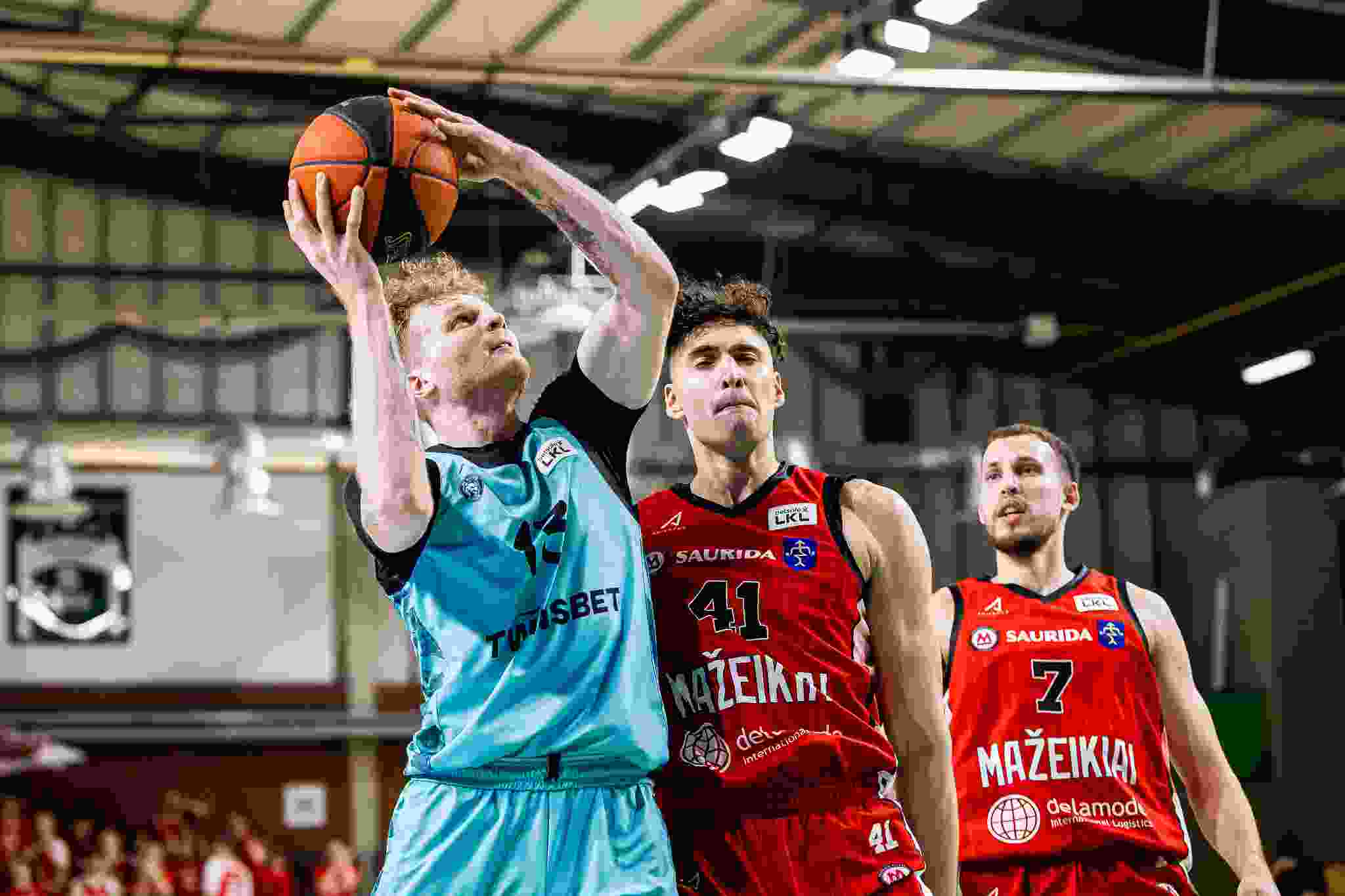 „Wolves Twinsbet“ į pergalių kelią sugrįžo Telšiuose