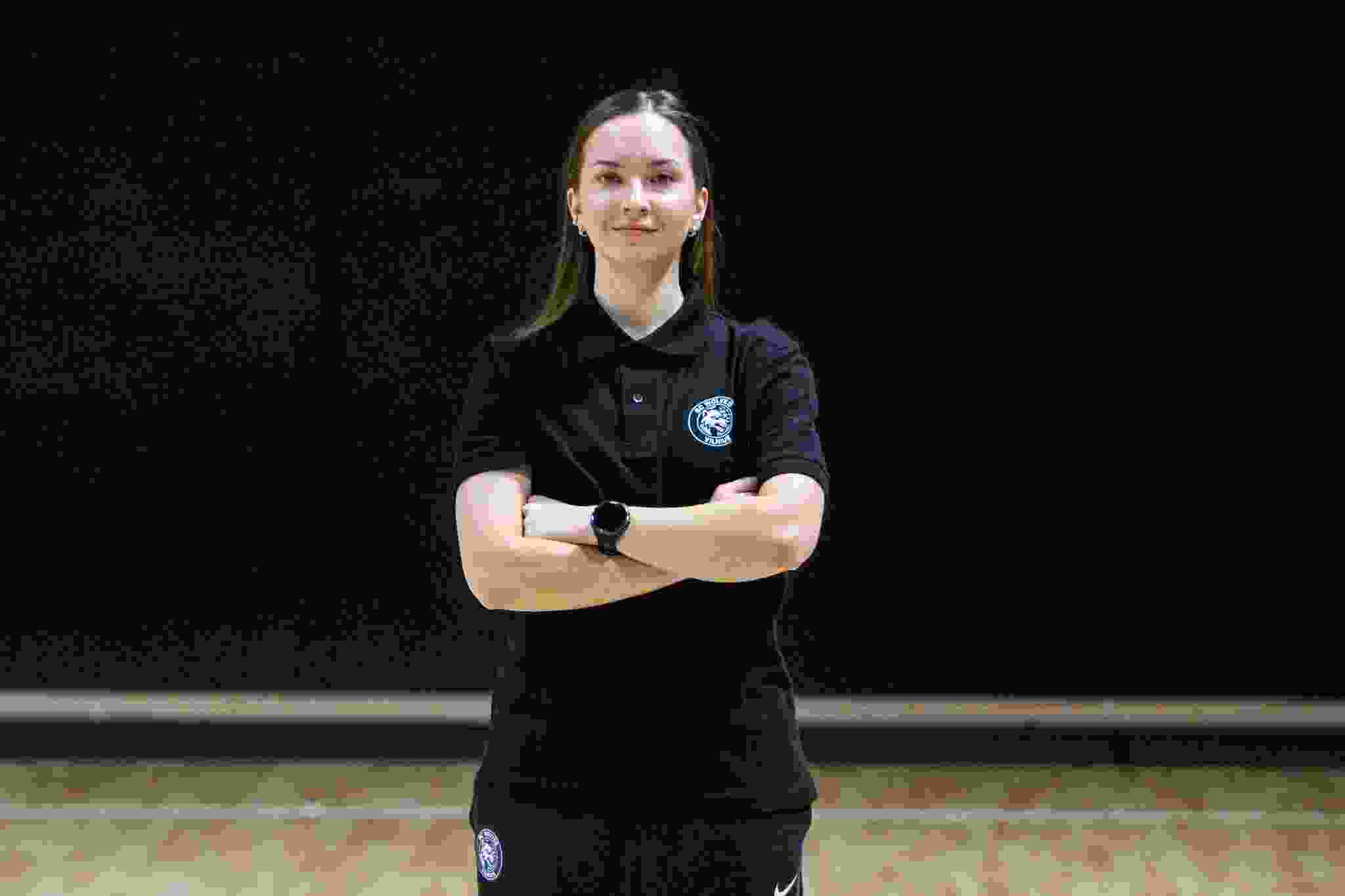 Prie „Wolves Twinsbet“ jungiasi kineziterapeutė I. Pašluostaitė